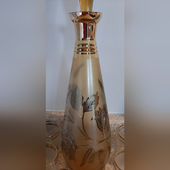 Vintage Bohemian Decanter Set - Picture 2 of 7